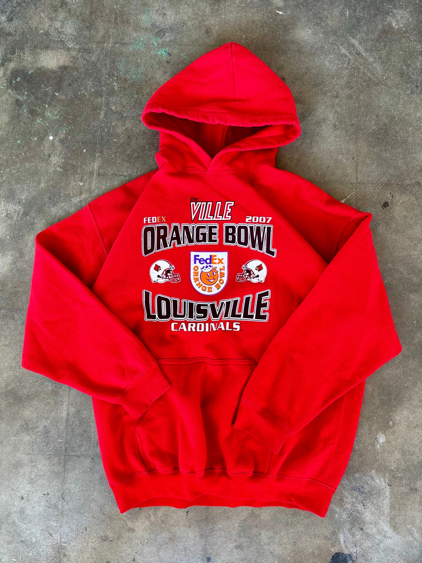 2007 Louisville Football Hoodie XL