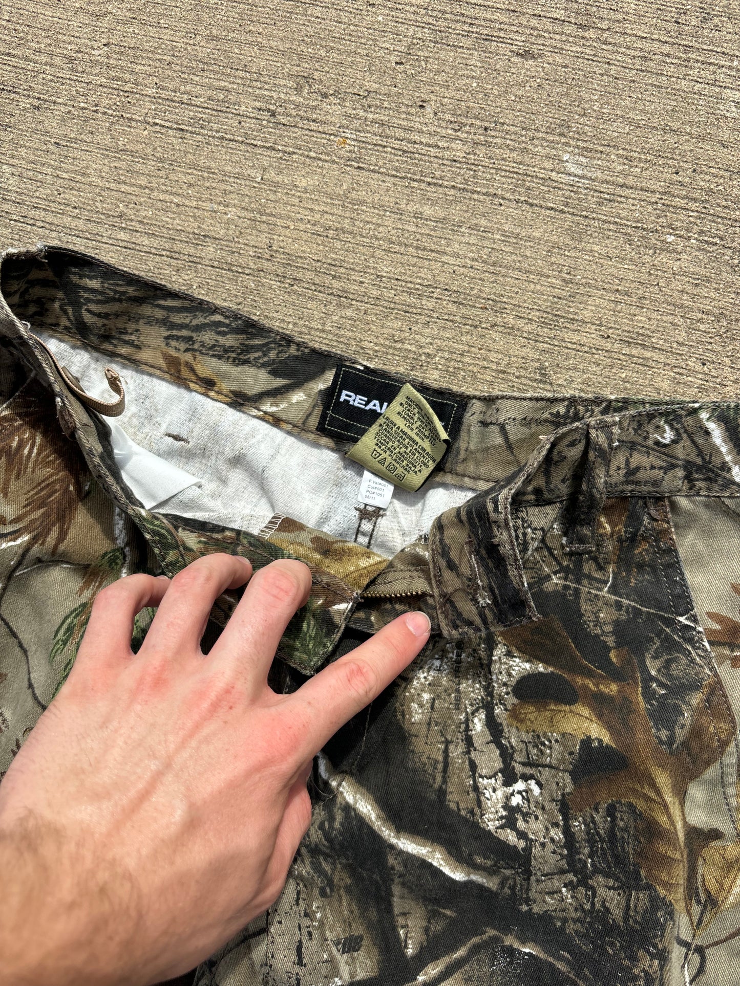 Real tree Camo pants Medium