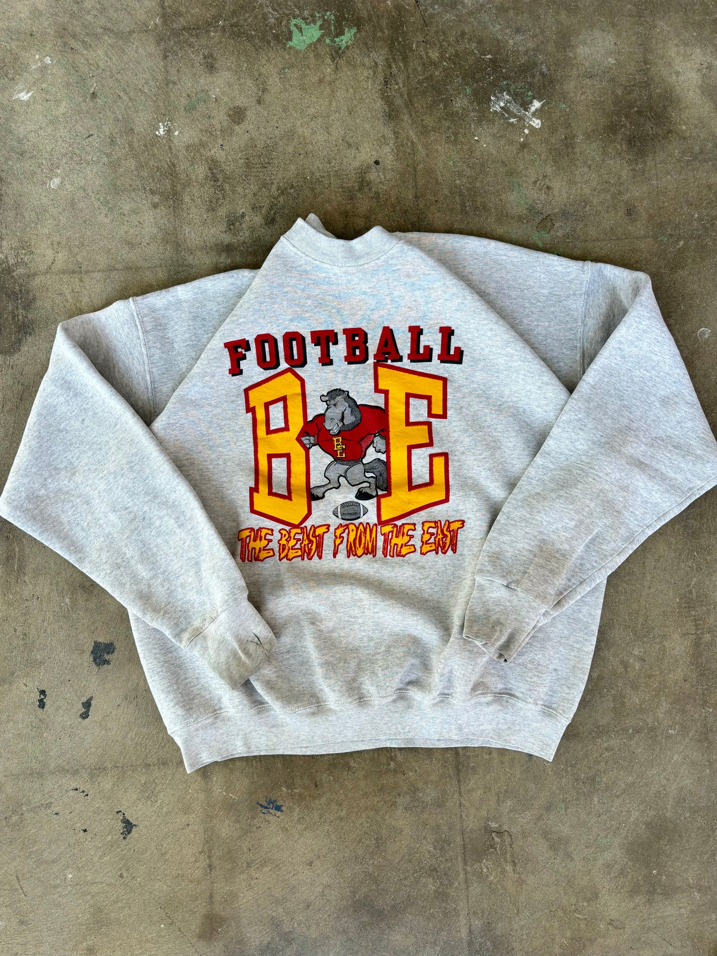 ‘80s Bullitt East Football Sweatshirt L/XL