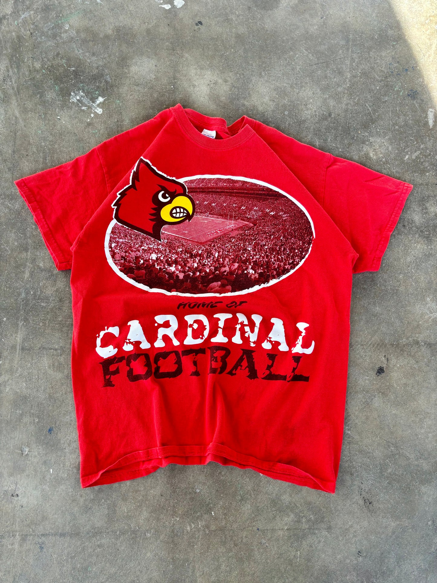 ‘00s Louisville Football Tee Large