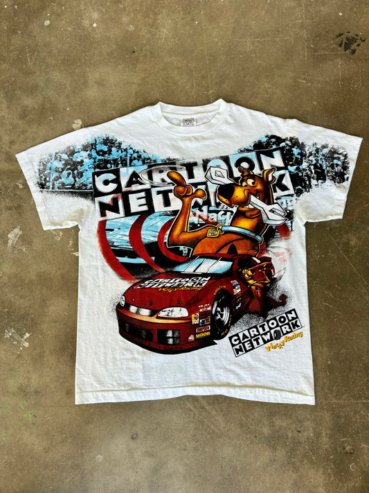 ‘00s Scooby Doo NASCAR Tee XL