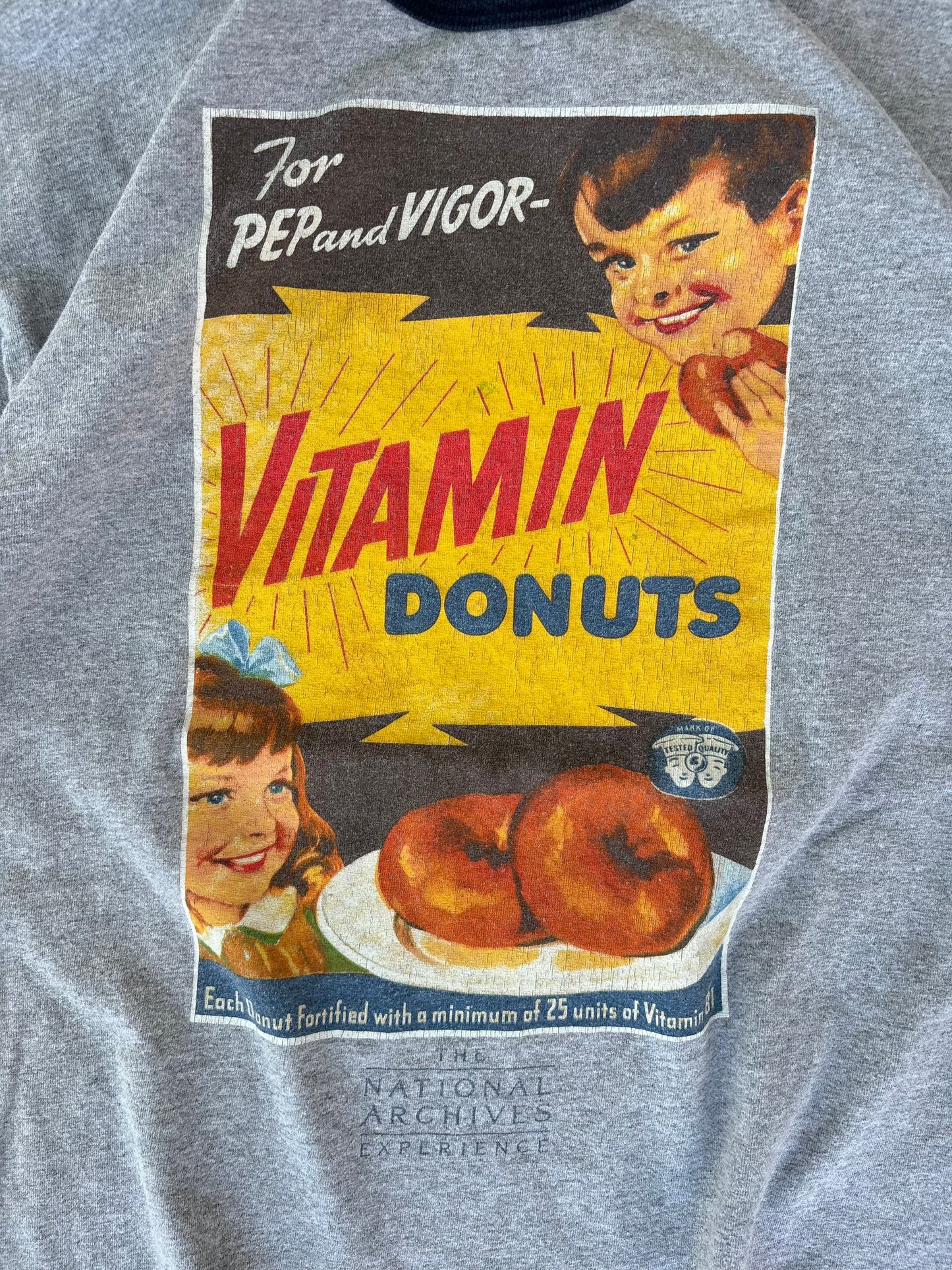 ‘90s Donuts Graphic Tee Large