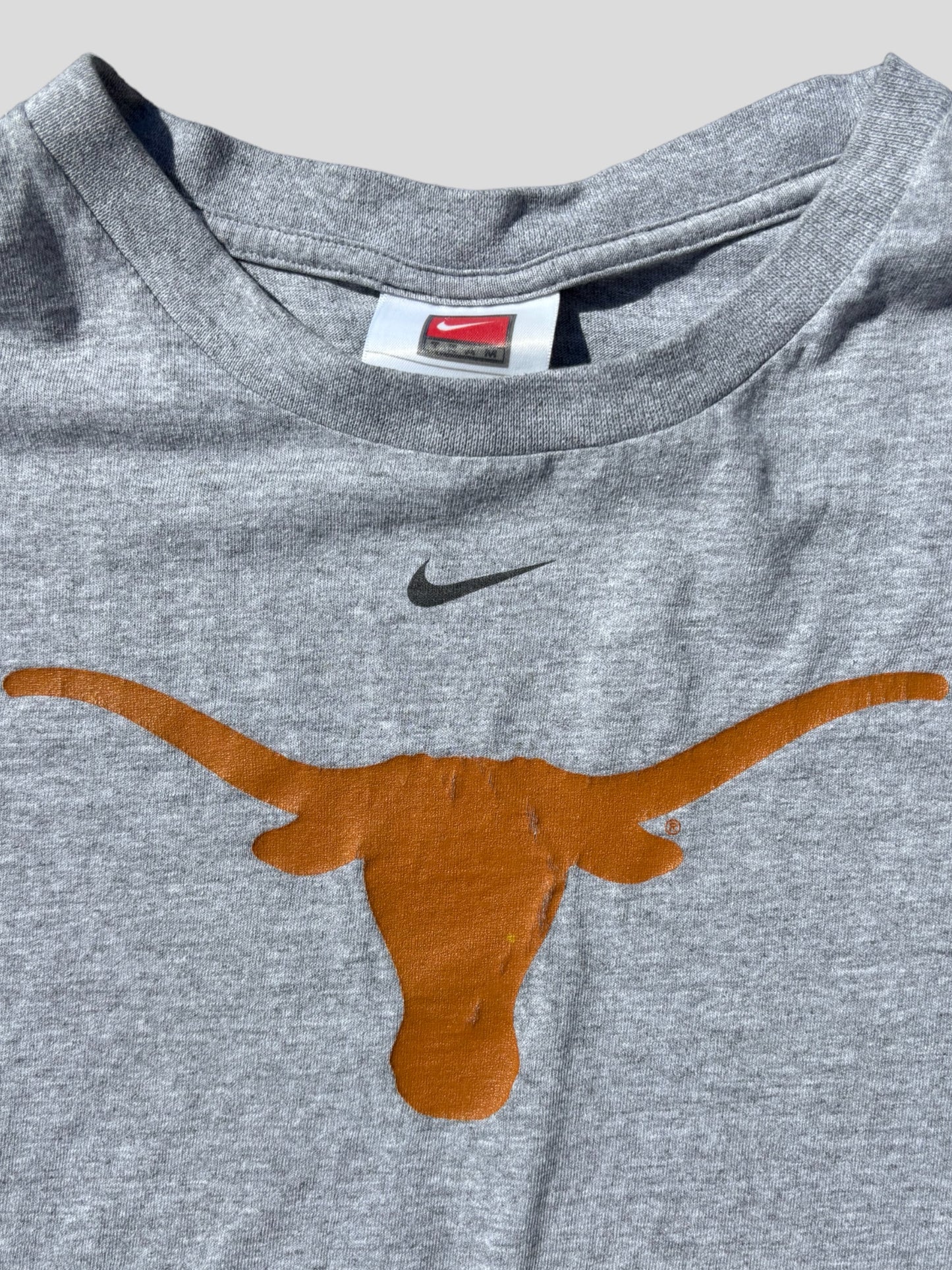 ‘00s Nike Center Swoosh Texas Tee Large