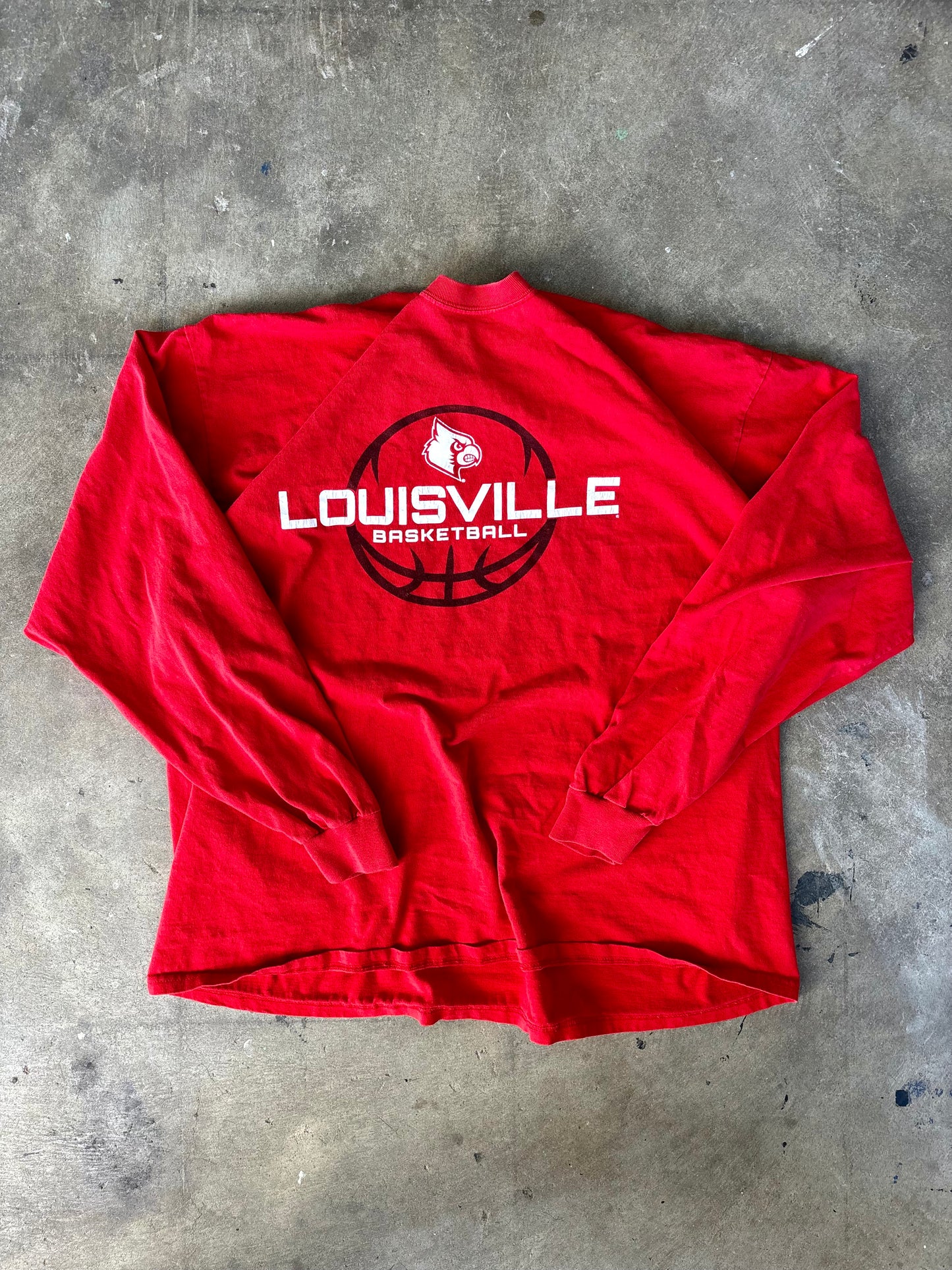 ‘00s Louisville Basketball Long Sleeve XL