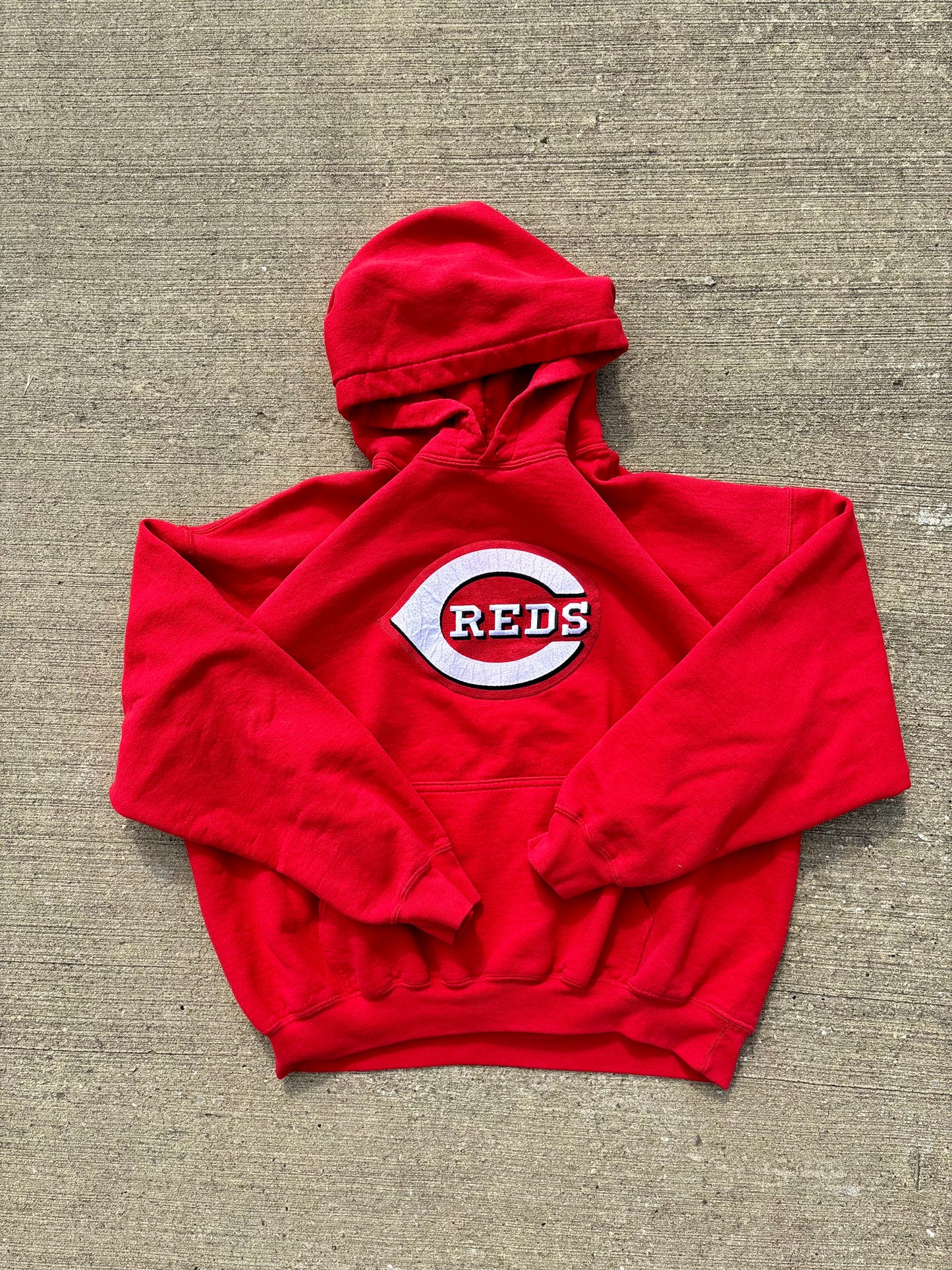 ‘90s Cincinnati Reds Hoodie Medium