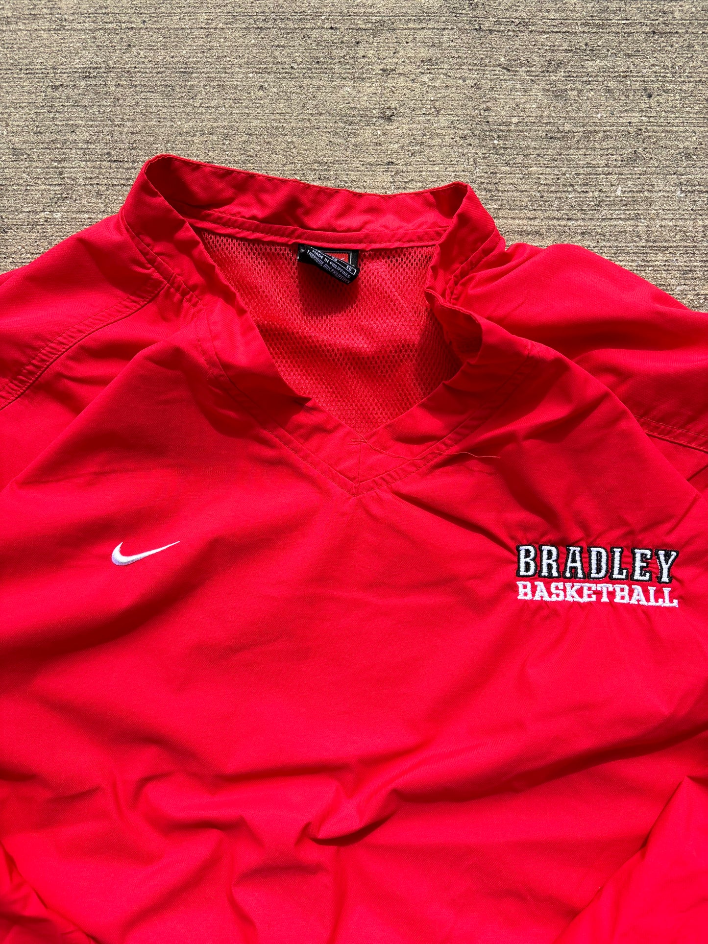 ‘00s Bradley Basketball Nike Windbreaker XL