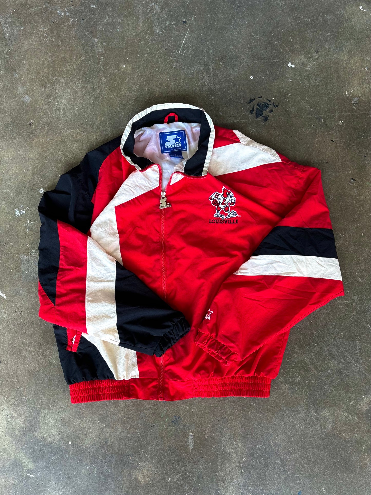 ‘90s Louisville Cardinals Starter Jacket Large