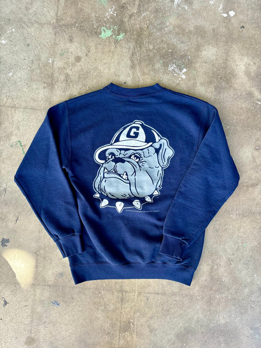 ‘90s Georgetown Bulldogs Sweatshirt Large