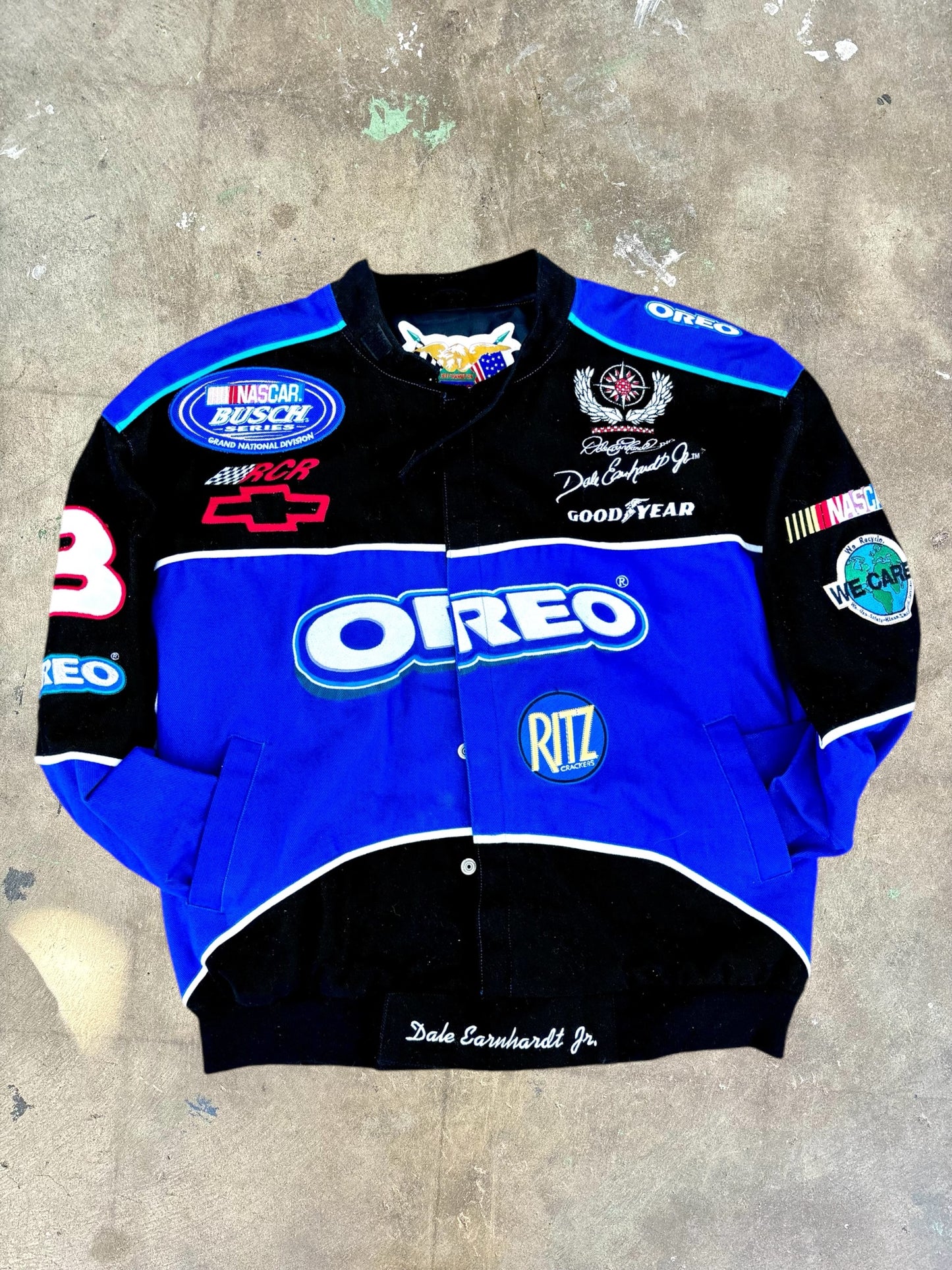 ‘90s Vintage Oreo NASCAR Dale Earnhardt Jacket XL