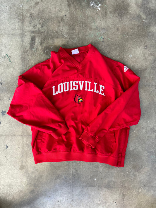 ‘00s Adidas Louisville Windbreaker Large