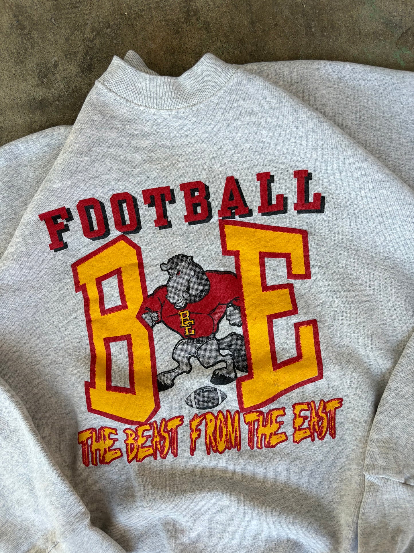 ‘80s Bullitt East Football Sweatshirt L/XL