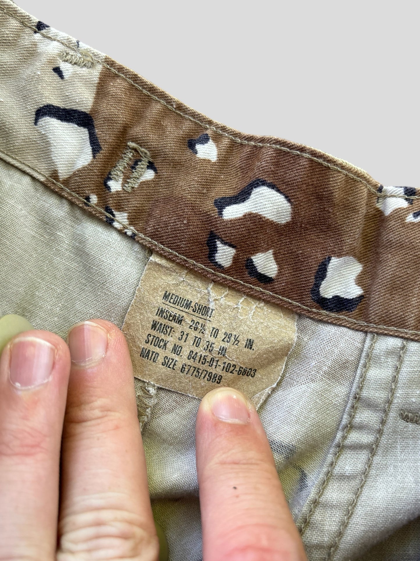 Camo Cargo Pants Medium