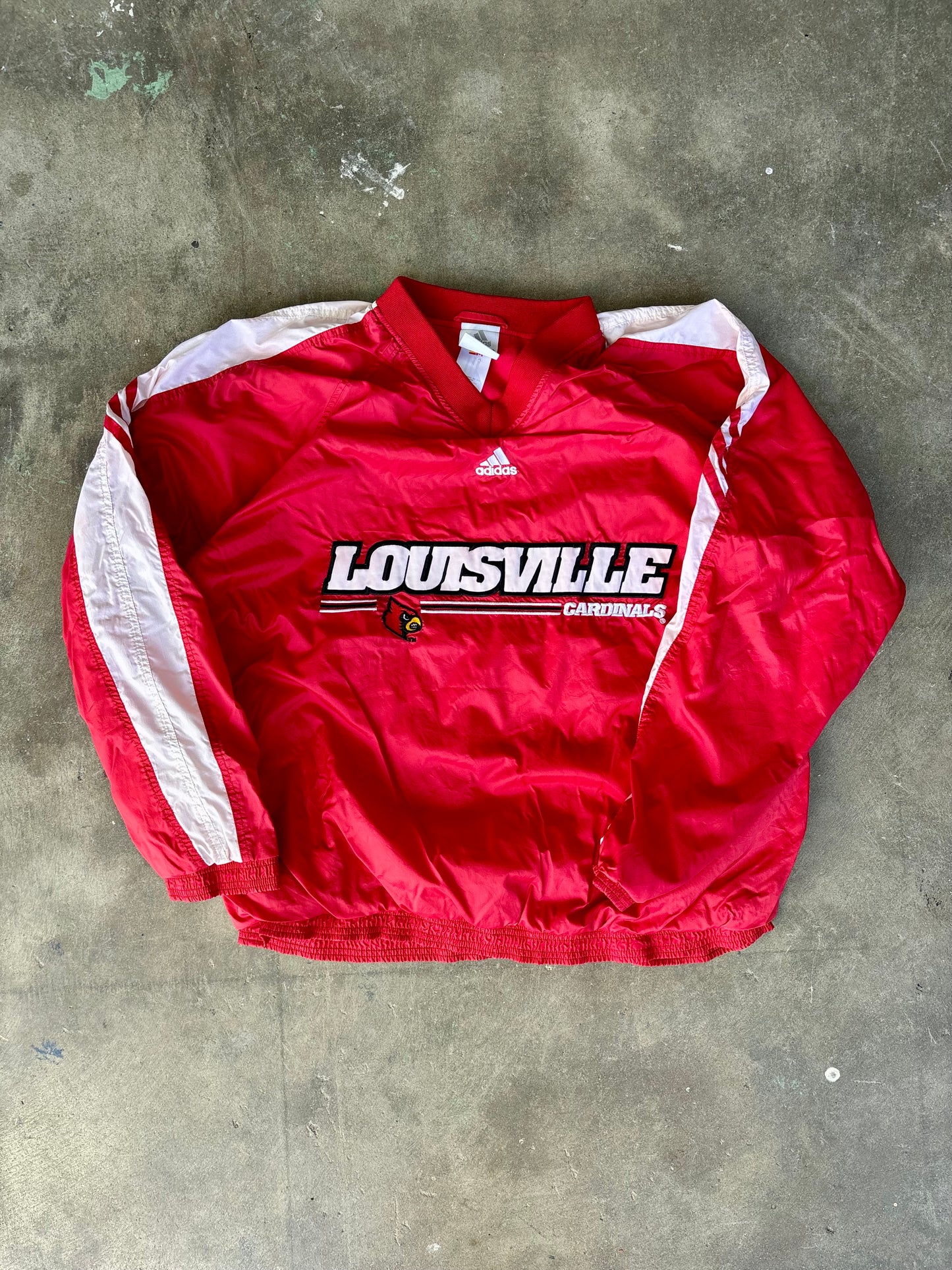 ‘00s Adidas Louisville Windbreaker  Large