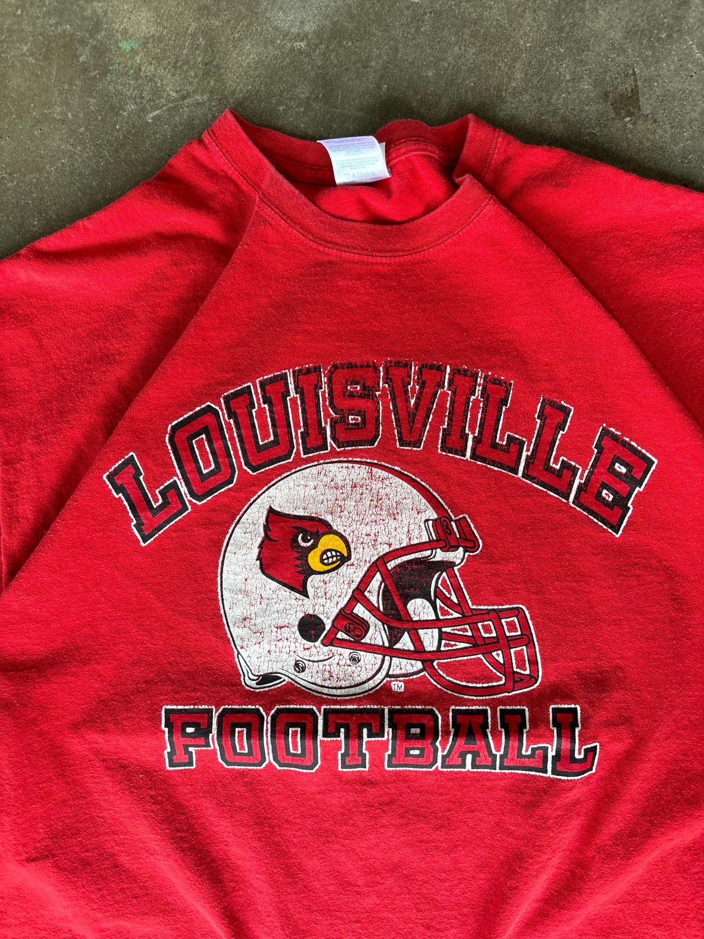 Louisville Football Tee XL