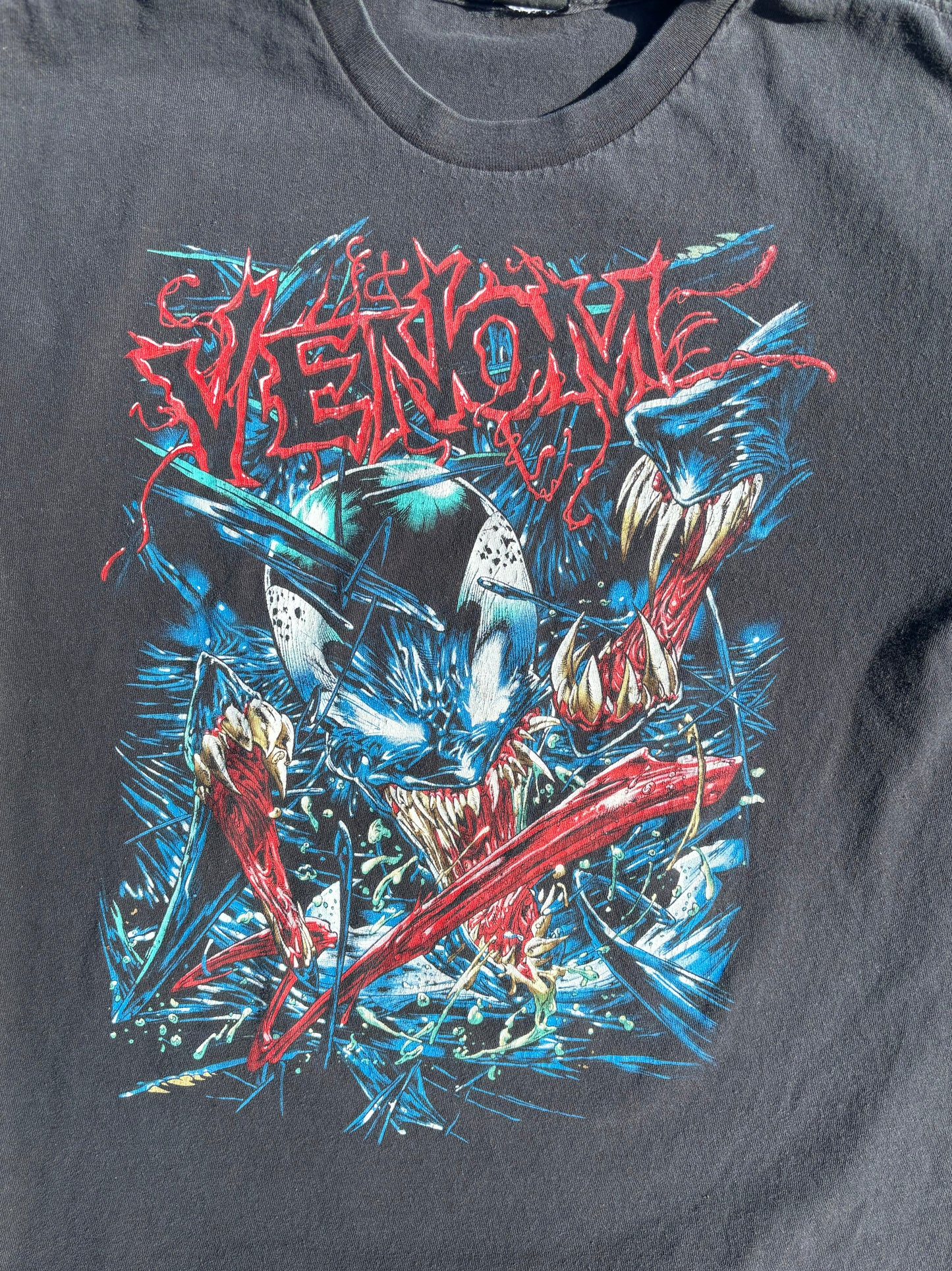 Vintage Venom Marvel Tee Large