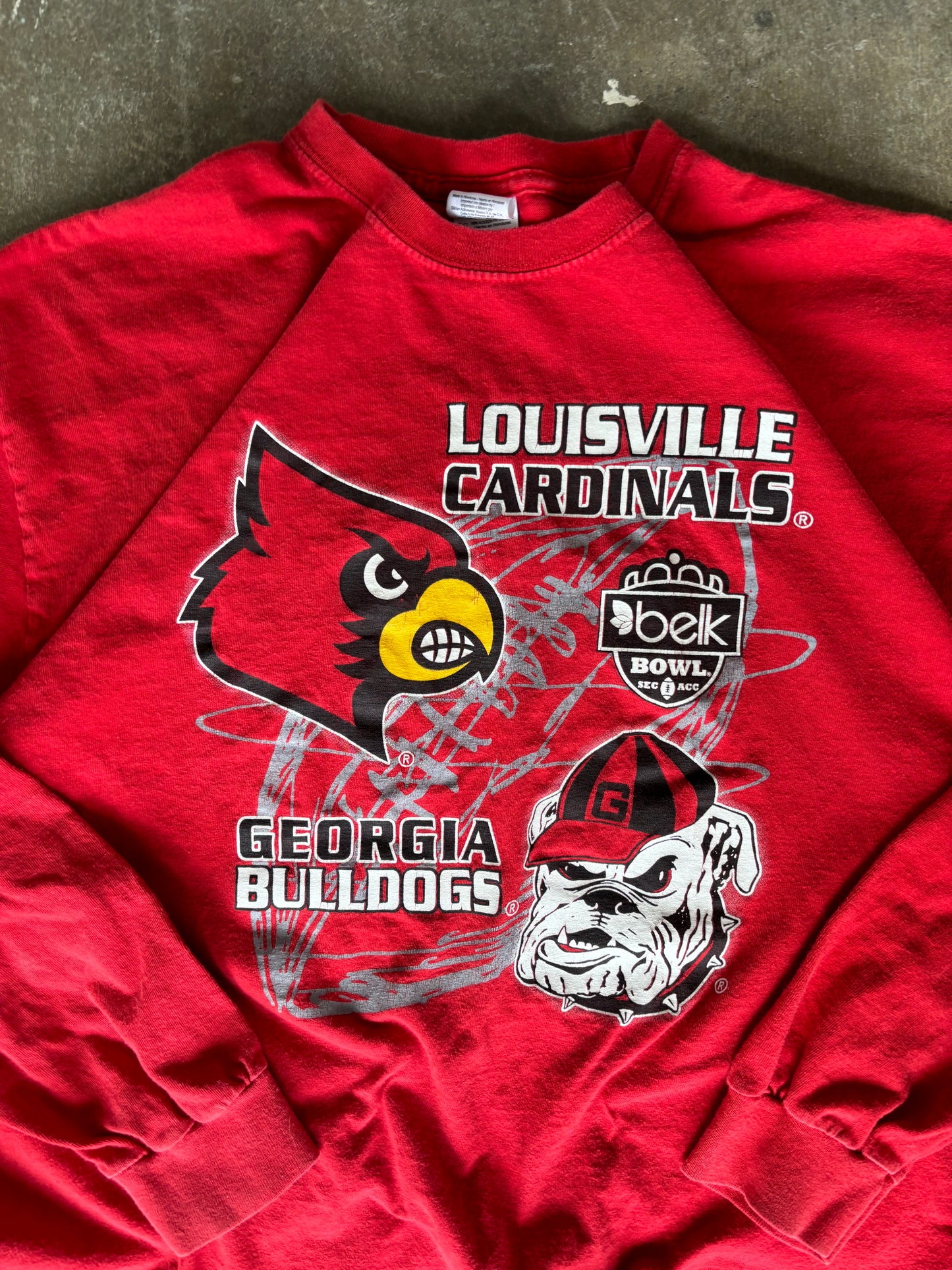 Louisville Football Long Sleeve XL