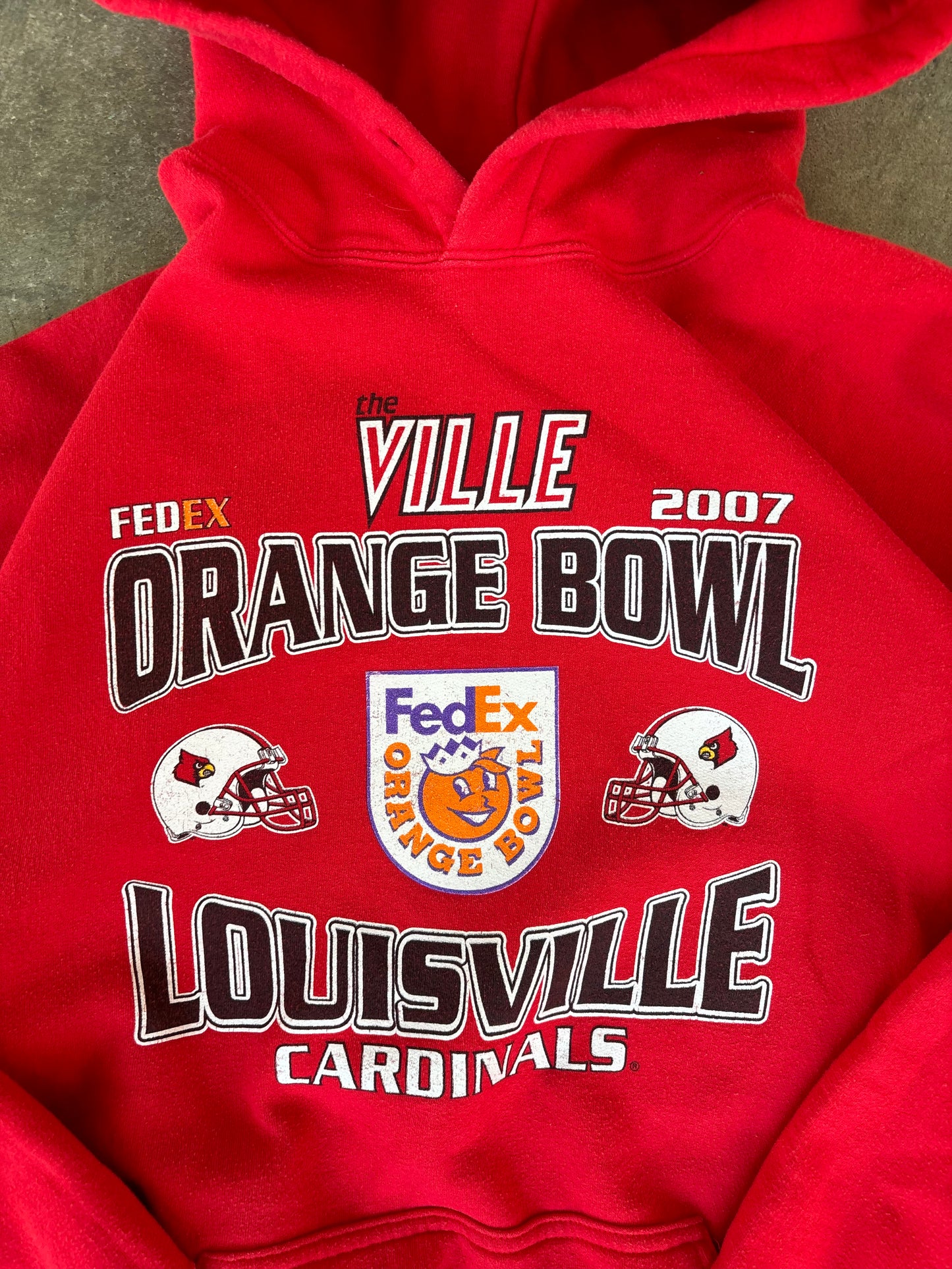 2007 Louisville Football Hoodie XL