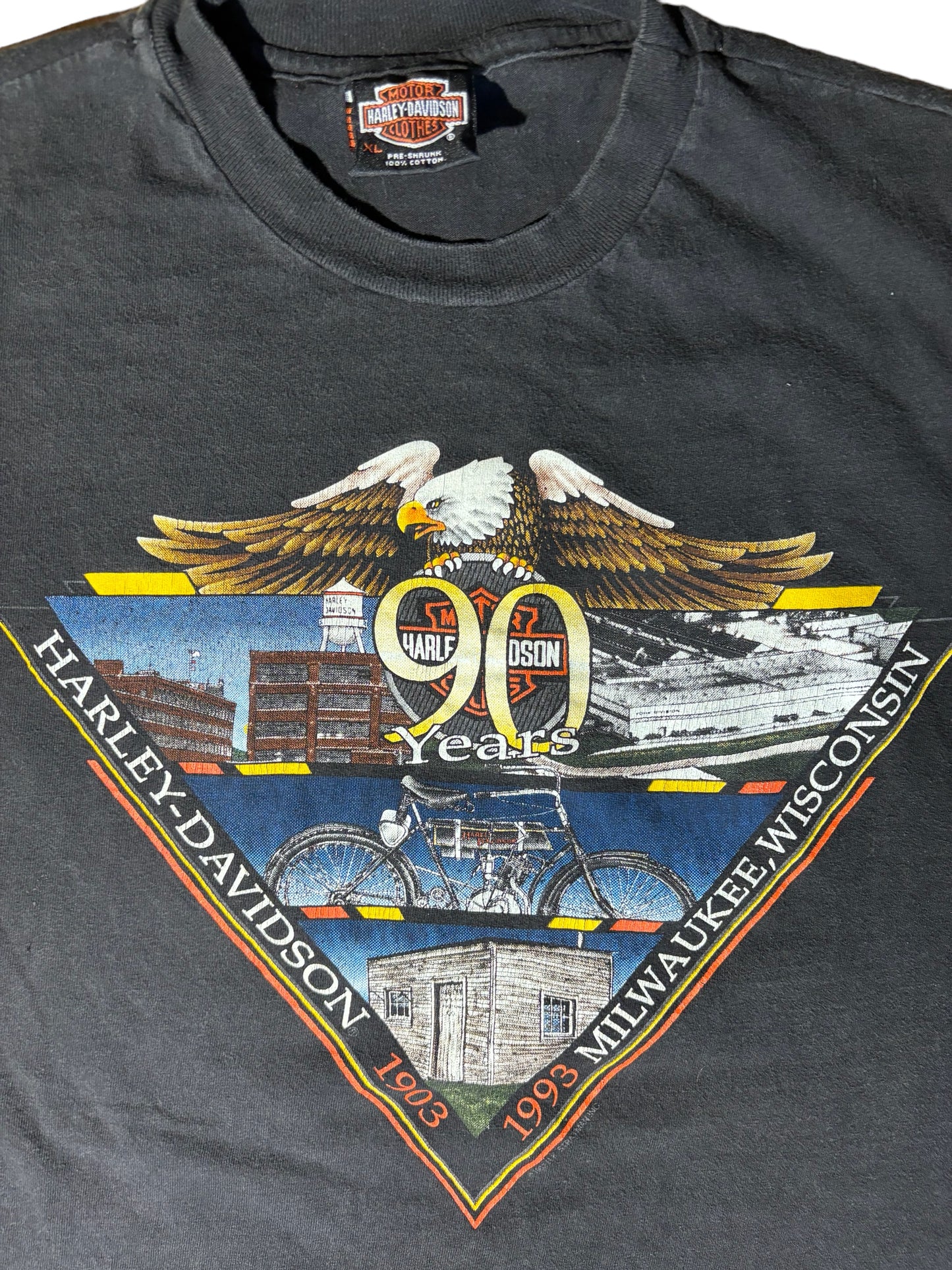 1993 Harley Davidson Tee XL