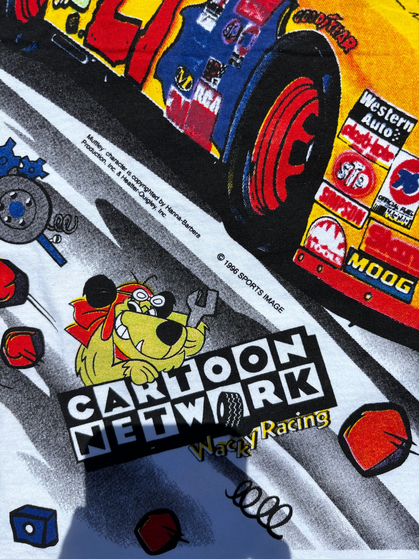 ‘90s Flintstones NASCAR Tee XL