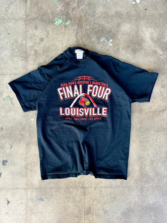 2005 Louisville Basketball Tee Large