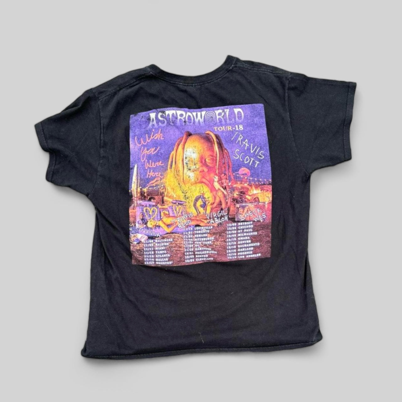 Travis Scott Astroworld Tour tee Medium