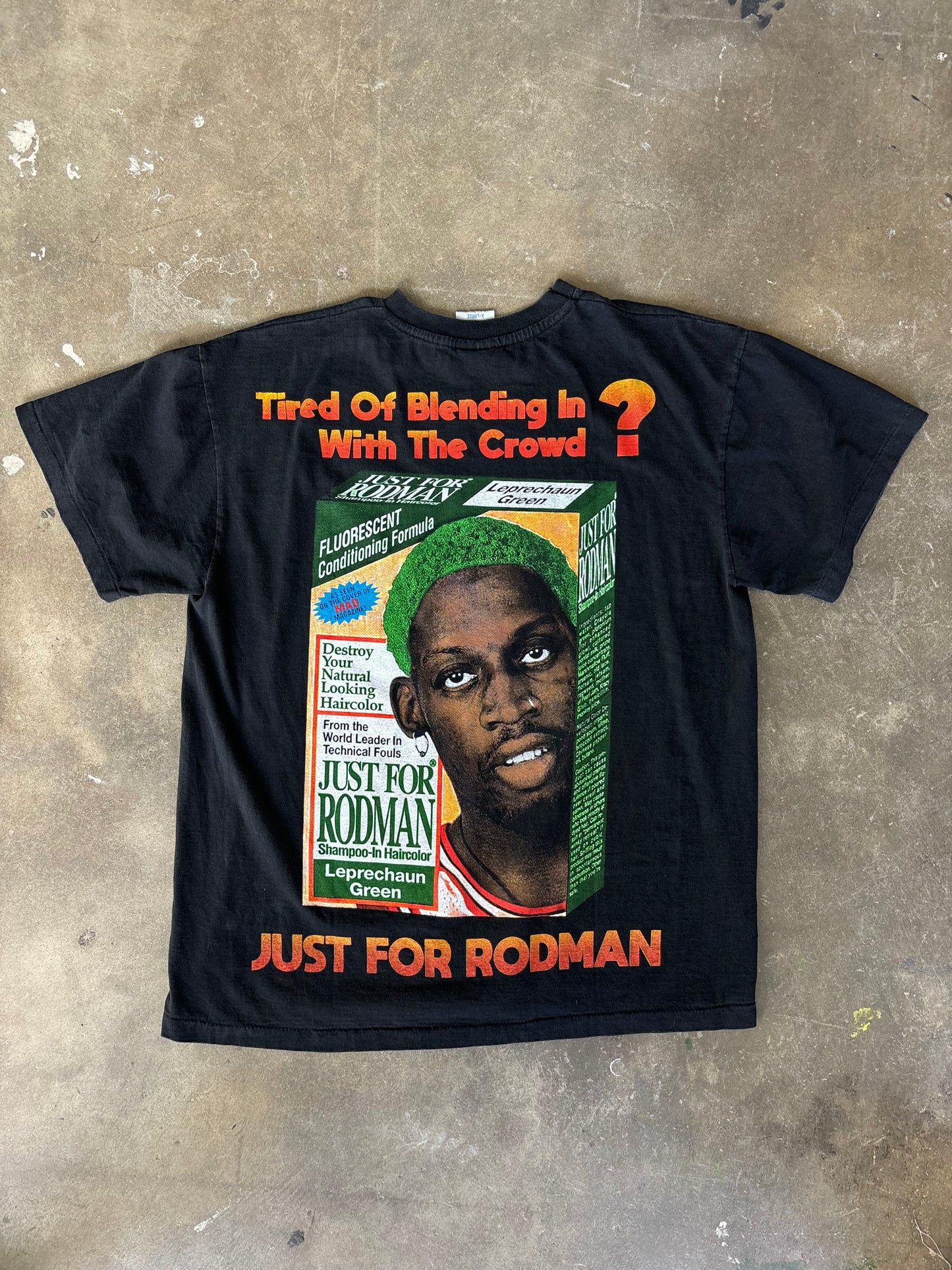 Vintage Rodman Tee Large