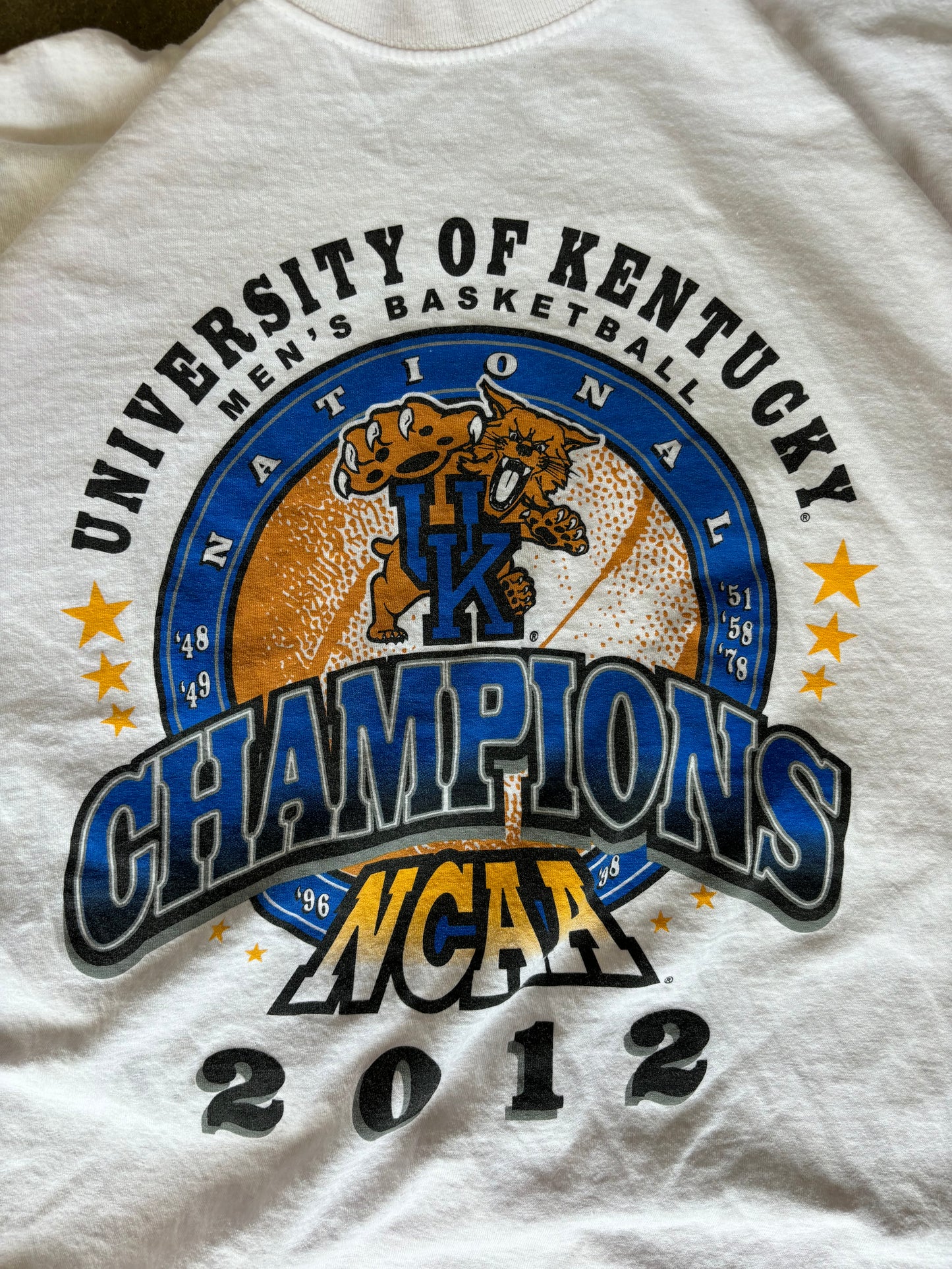 2012 Kentucky Basketball Tee XL