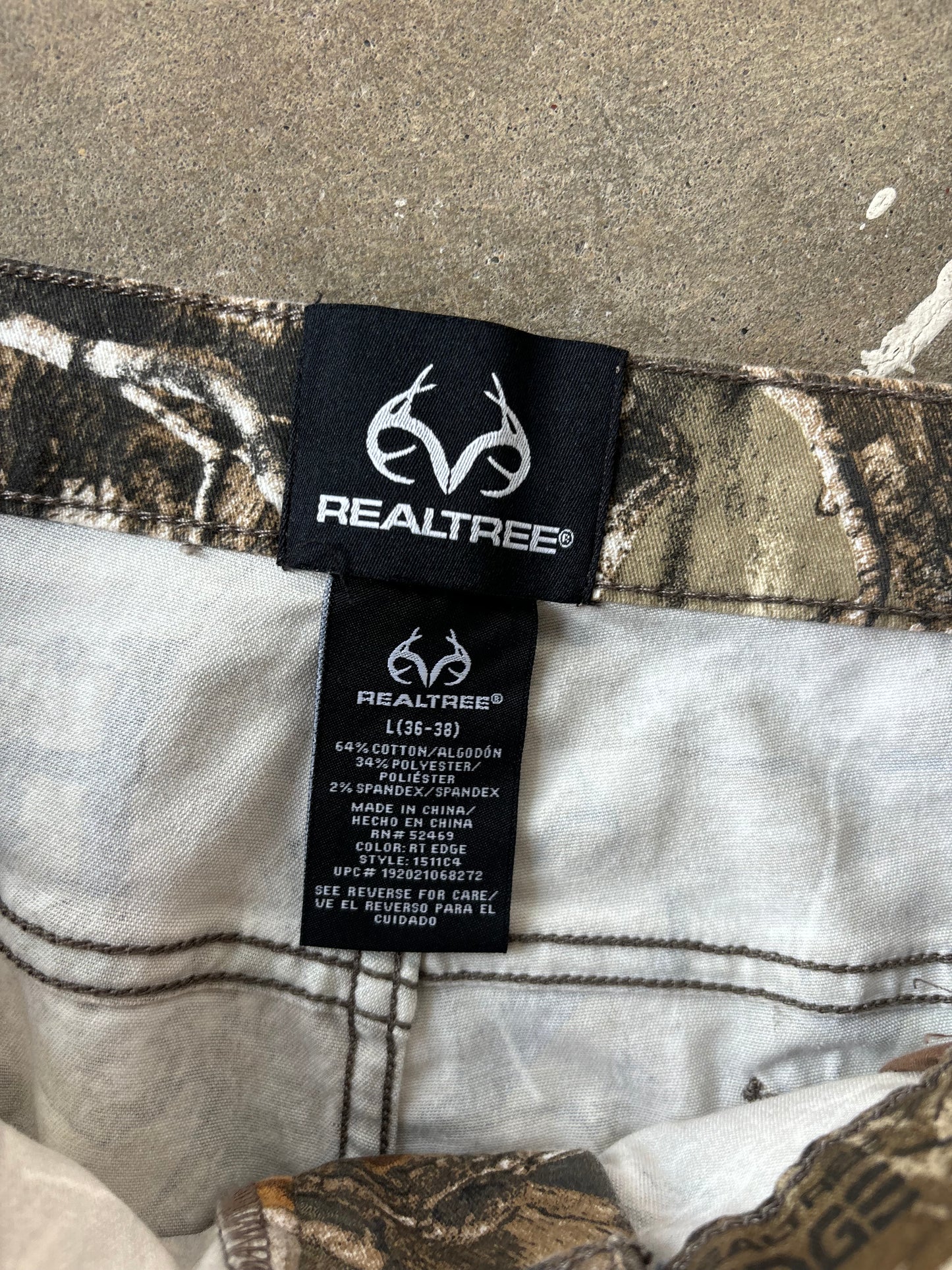 Realtree Camo Pants Large