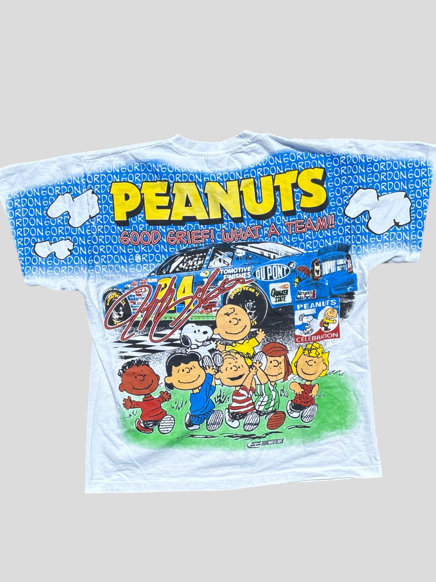 Jeff Gordon Peanuts NASCAR Tee XL