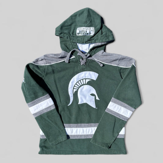 ‘00s Michigan State Hockey Hoodie Medium