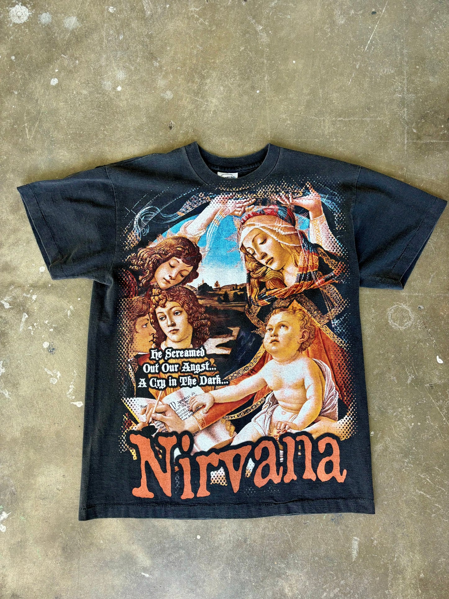 Vintage Nirvana Tee Large