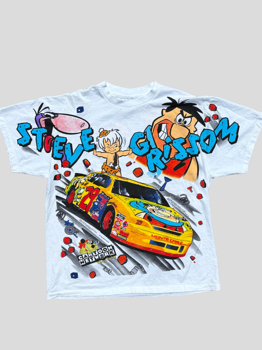 ‘90s Flintstones NASCAR Tee XL