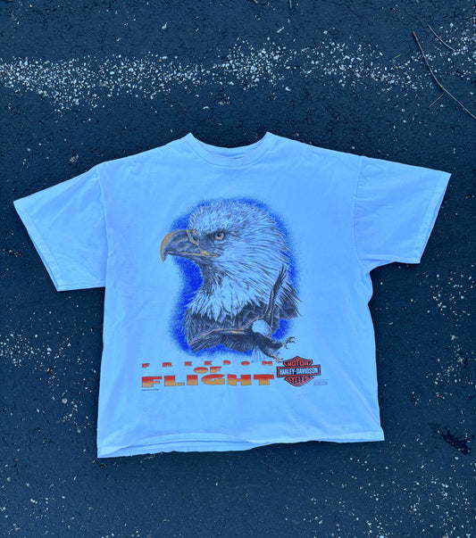 Vintage Harley Freedom Of Flight Tee XXL