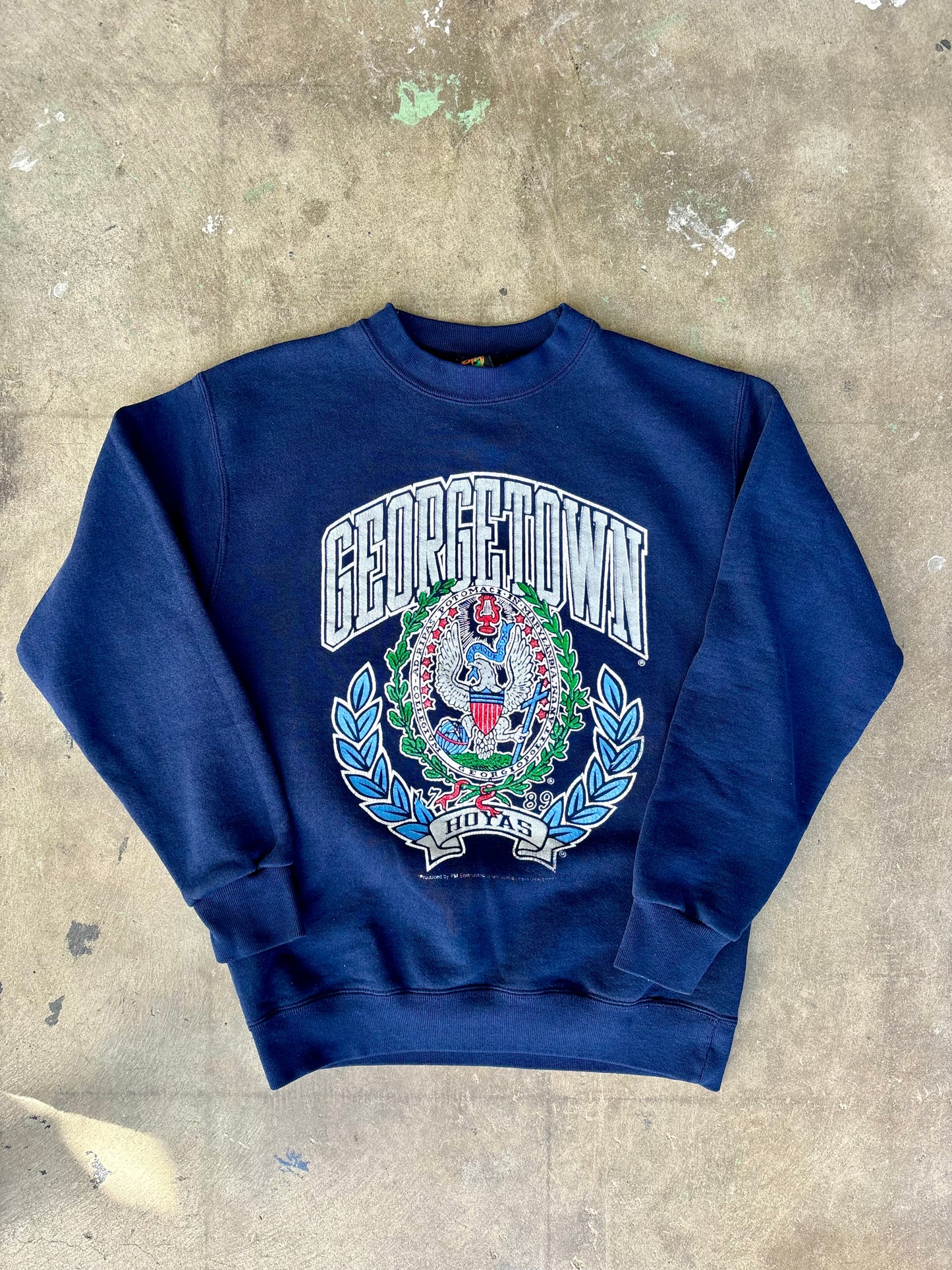 ‘90s Georgetown Bulldogs Sweatshirt Large