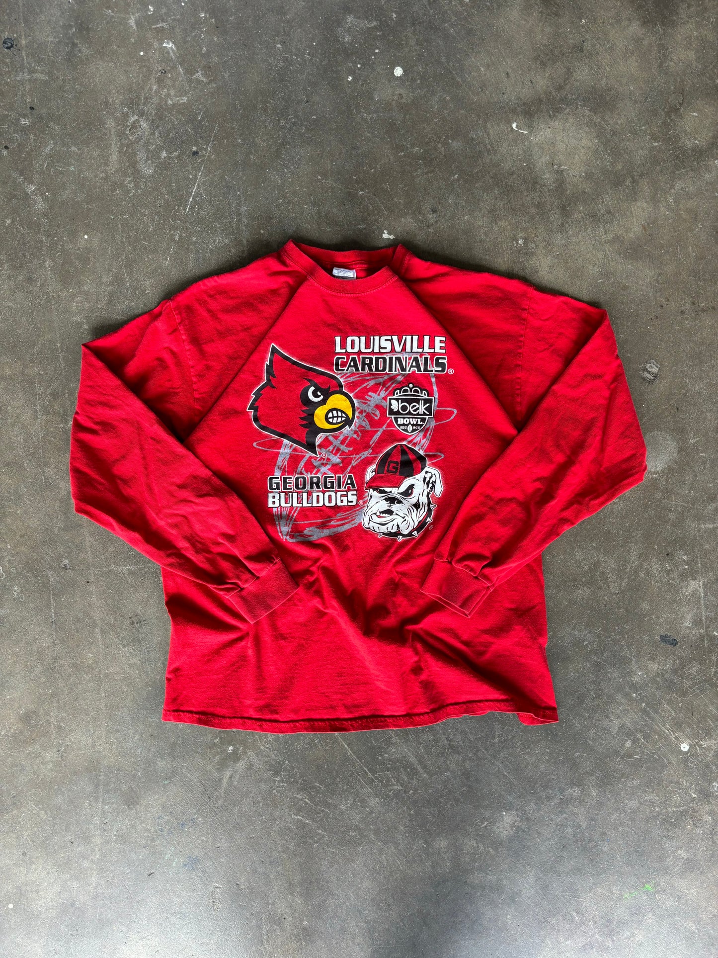 Louisville Football Long Sleeve XL