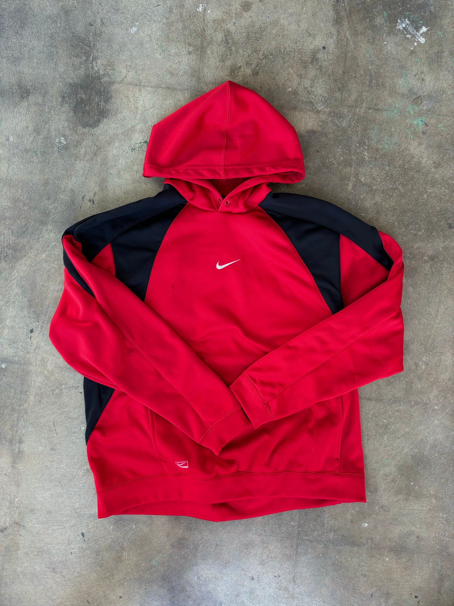 ‘00s Nike Center Swoosh Hoodie Large