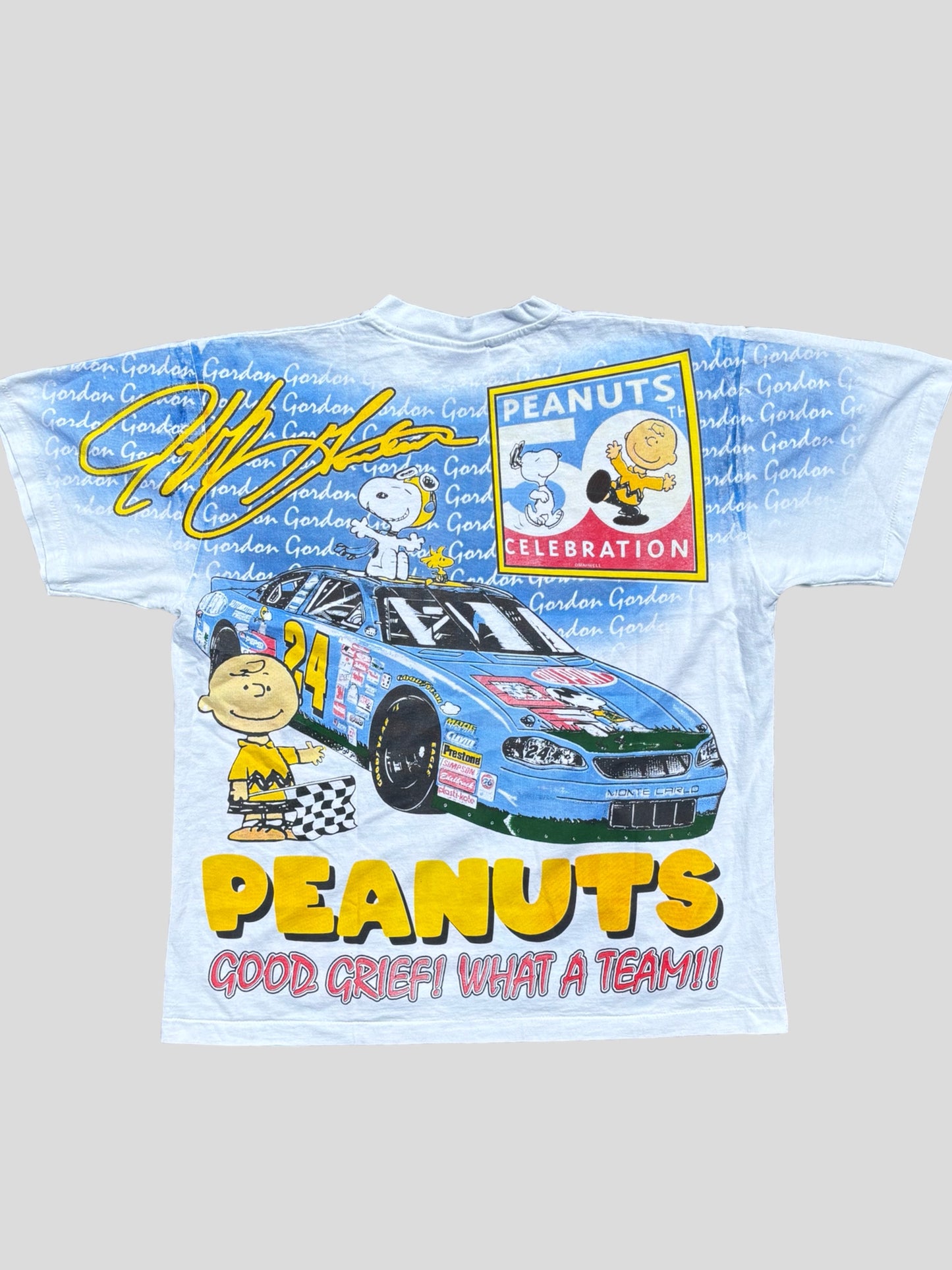 Jeff Gordon Peanuts Tee XL