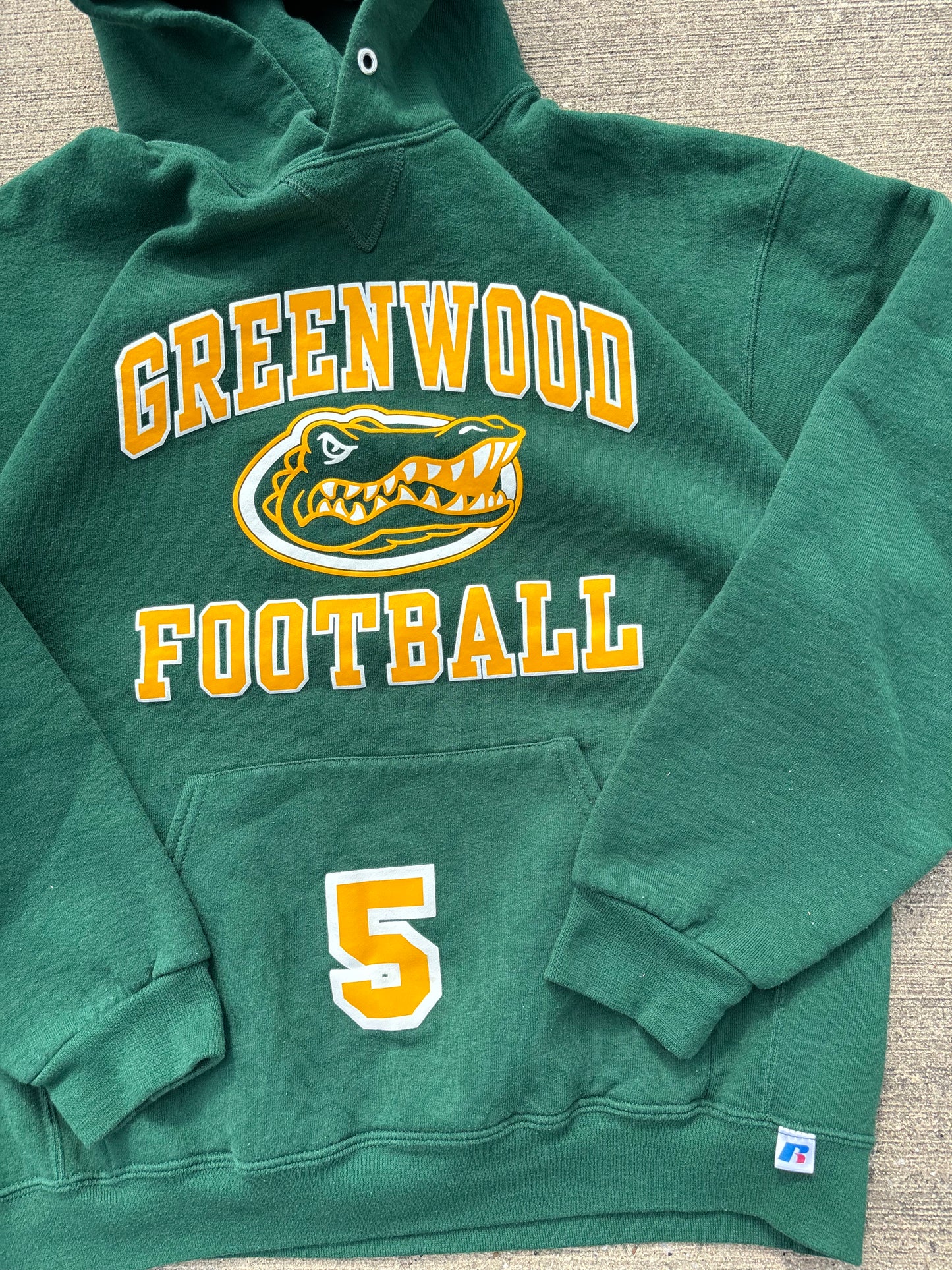 Russell Greenwood Football Hoodie Large