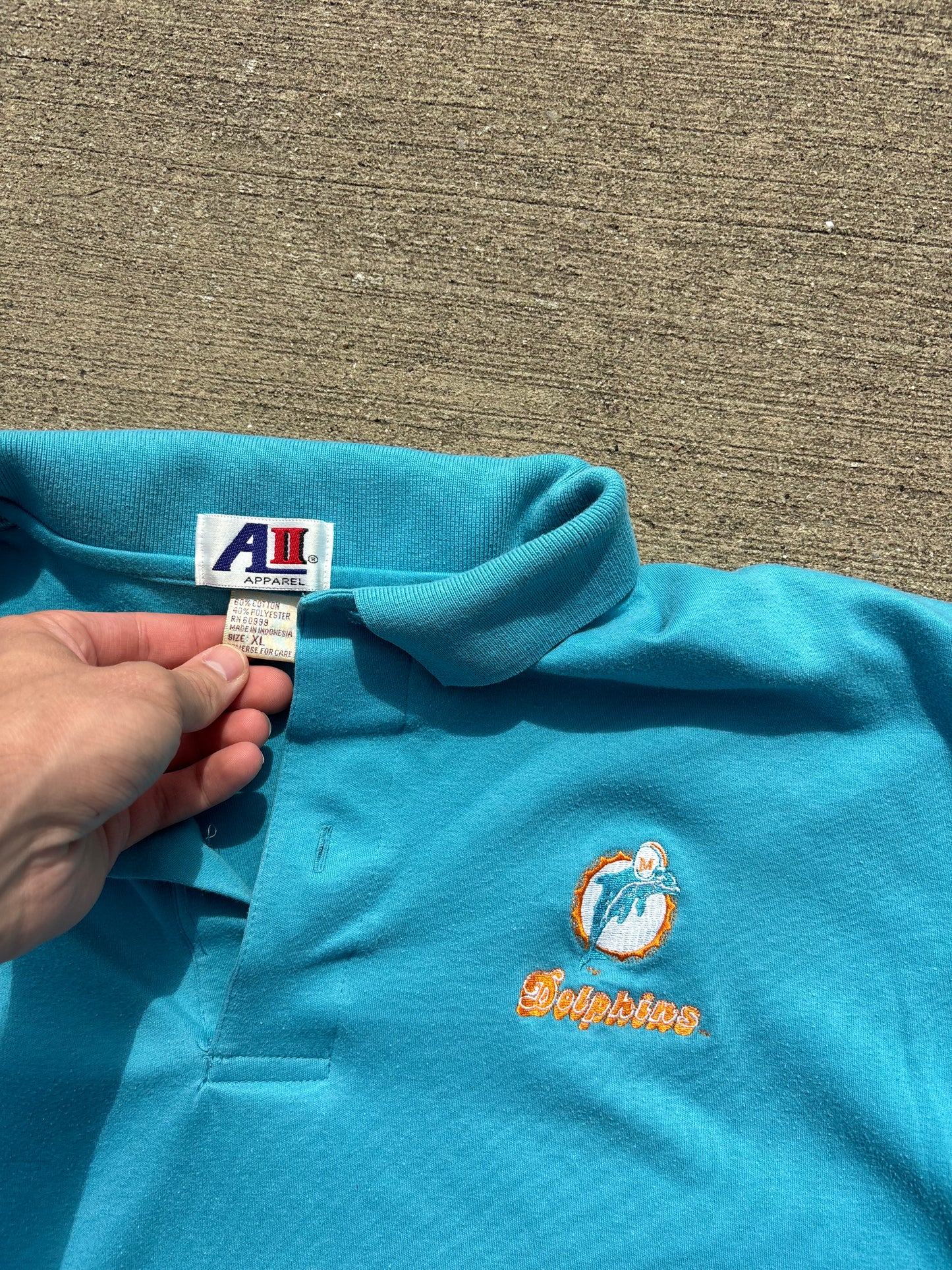 ‘90s Miami Dolphins Polo XL