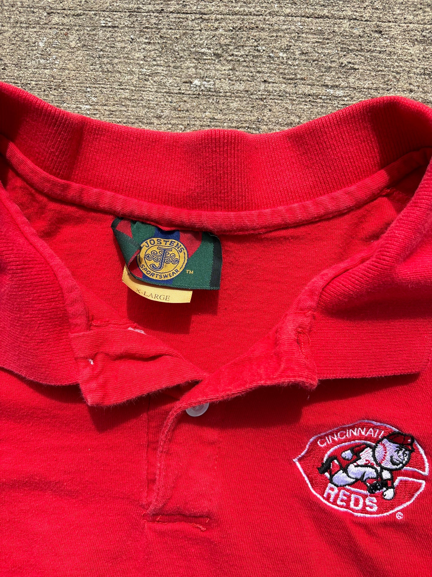 ‘90s Reds Polo Medium