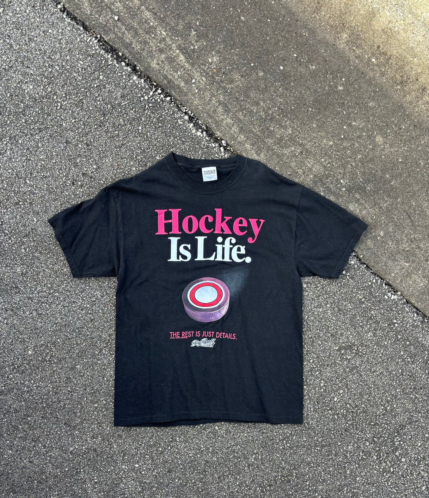 Vintage Hockey Tee Large