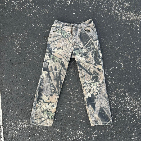 Vintage Mossy Oak Camo Pants Medium