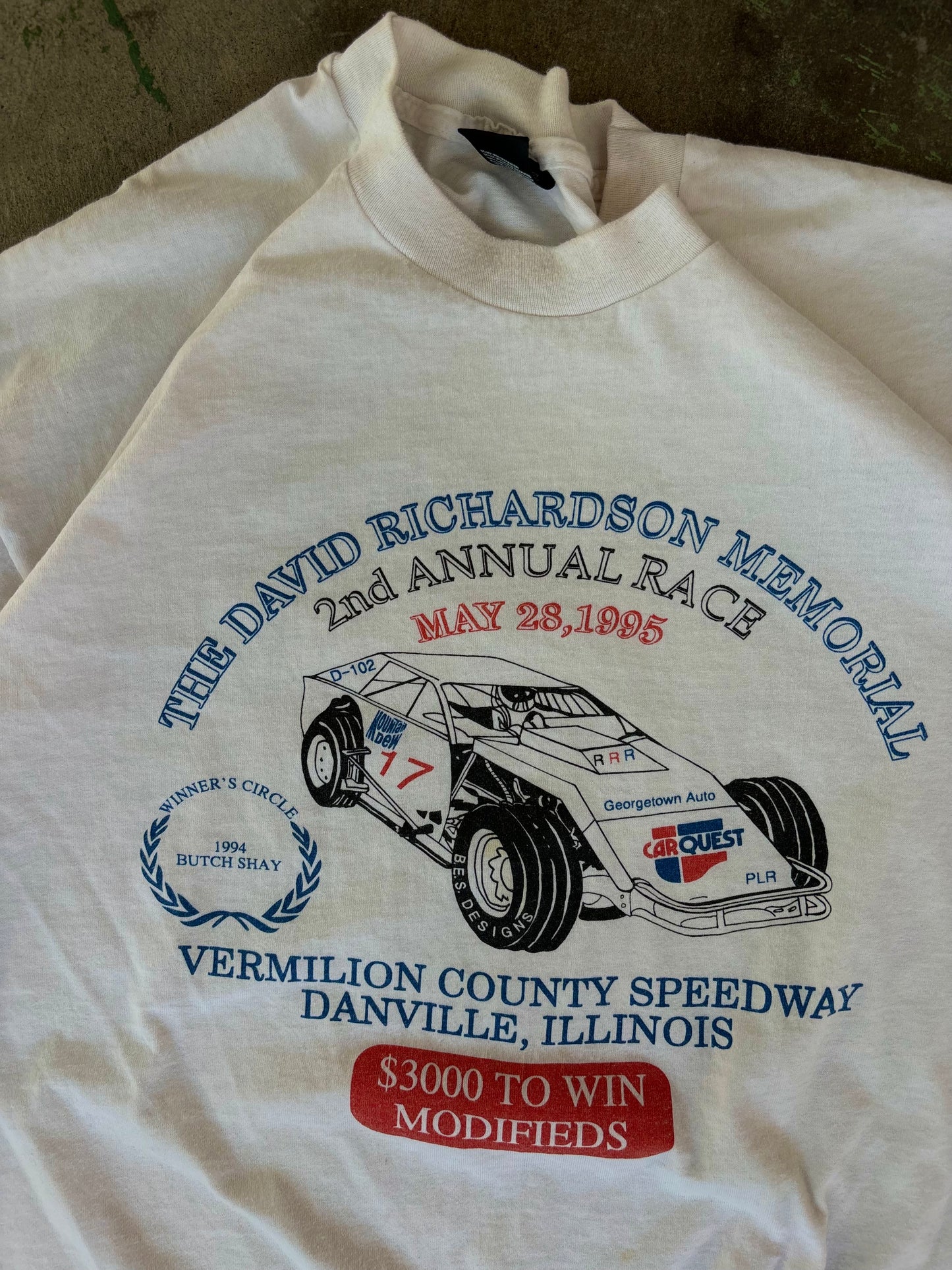 1995 NASCAR Racing Tee Large