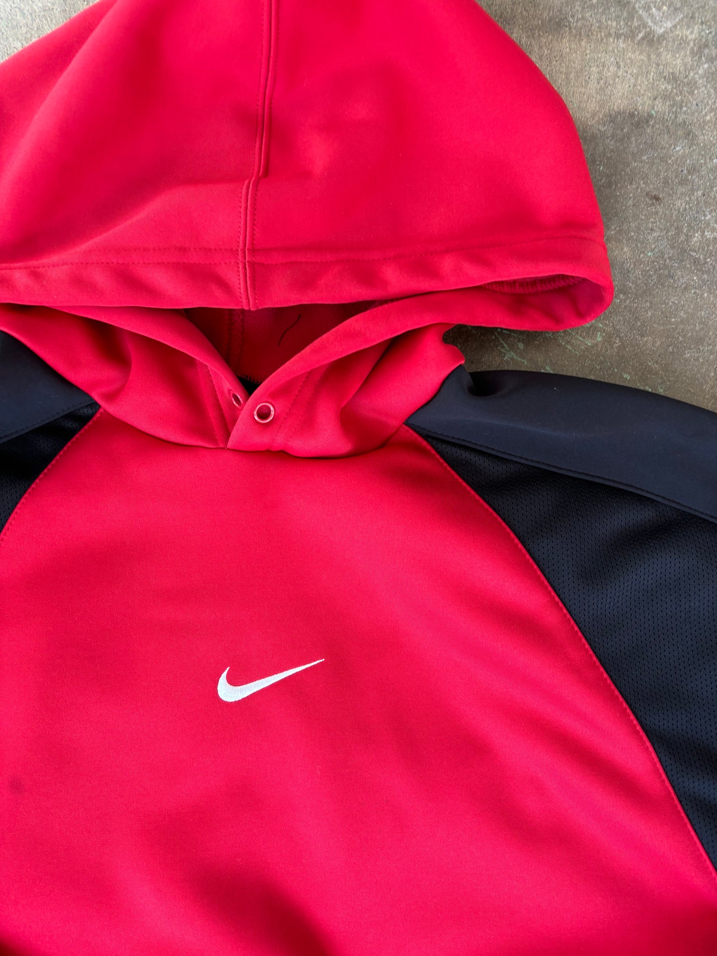 ‘00s Nike Center Swoosh Hoodie Large