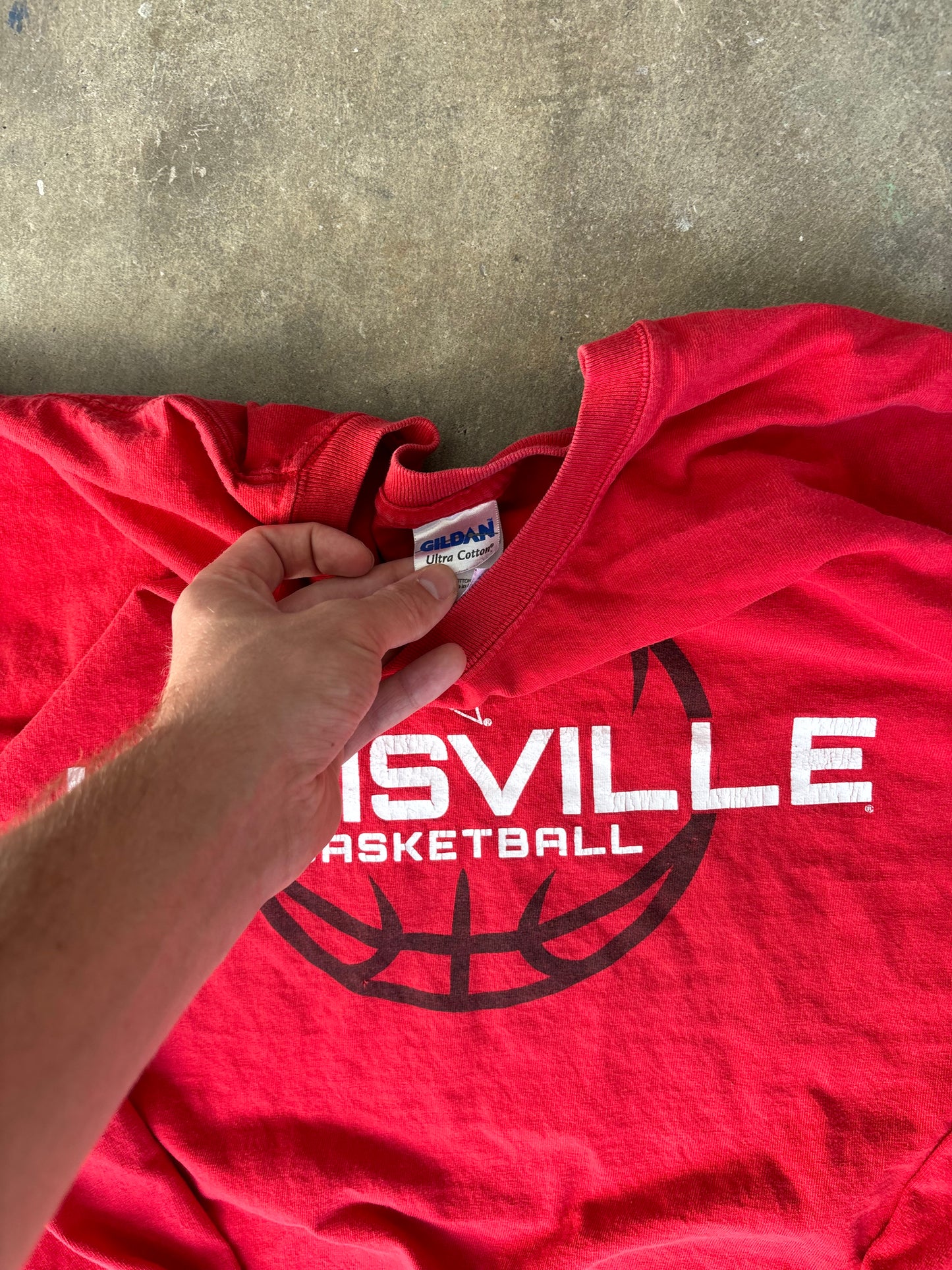 ‘00s Louisville Basketball Long Sleeve XL