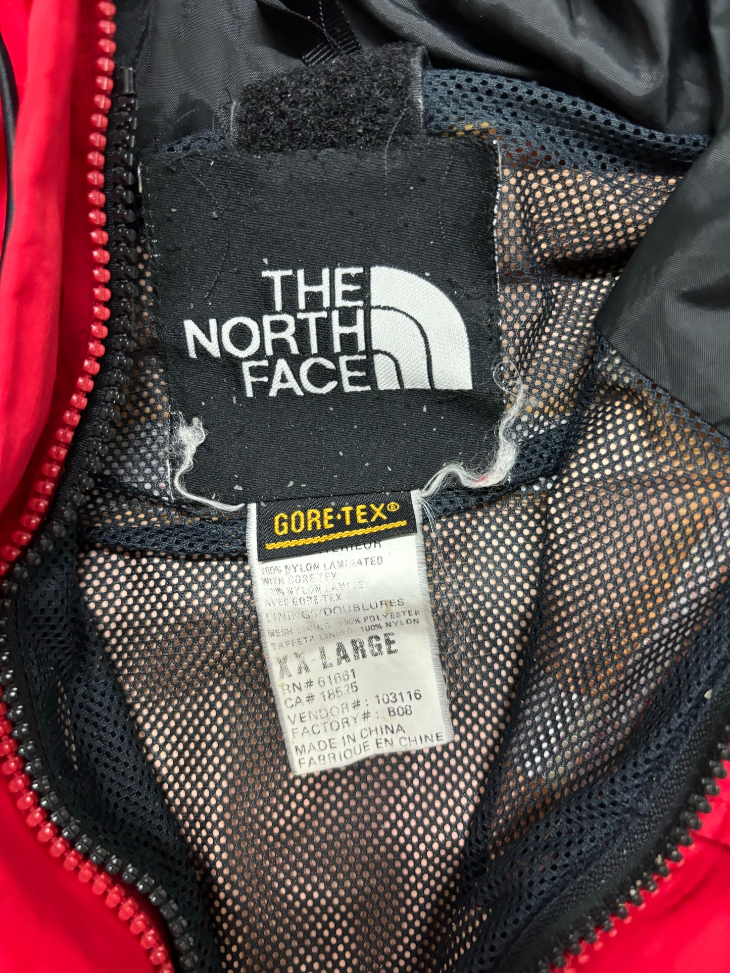 Vintage ‘90s North Face Gortex Windbreaker Jacket XXL