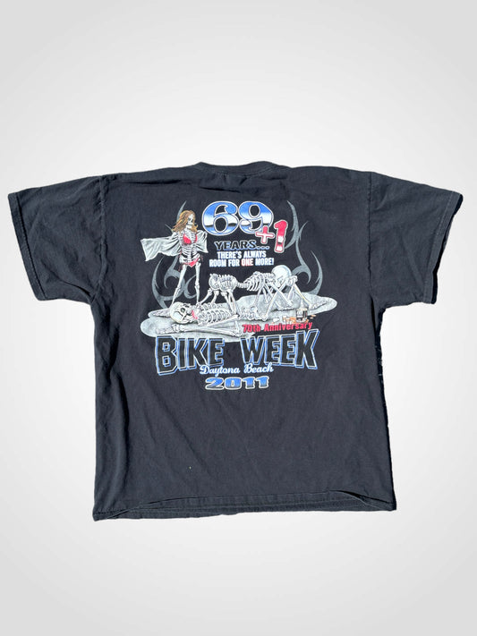 2011 Bike Week Tee XL