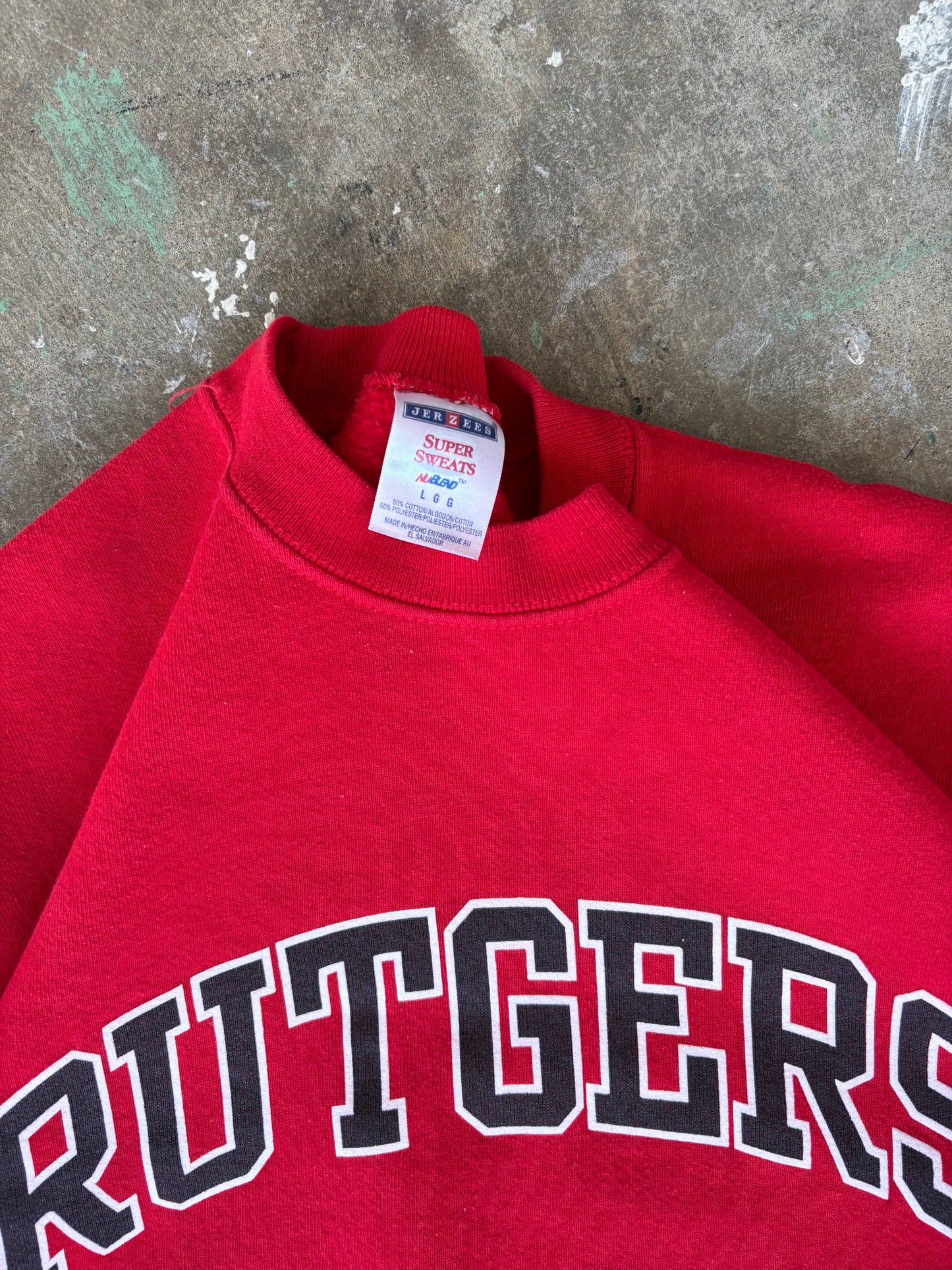 ‘00s Rutgers Sweatshirt Large