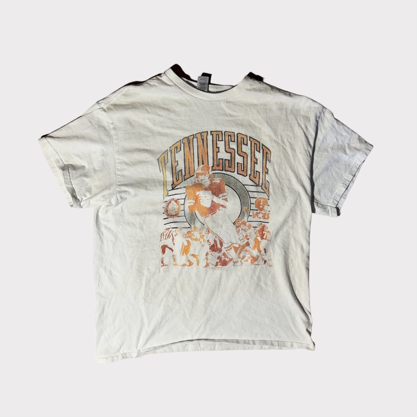 Vintage Tennessee Football Tee Large