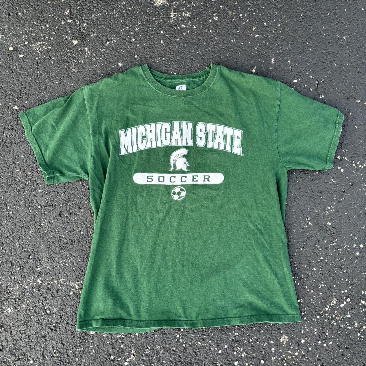 Vintage Michigan State Russell Athletic Tee Large